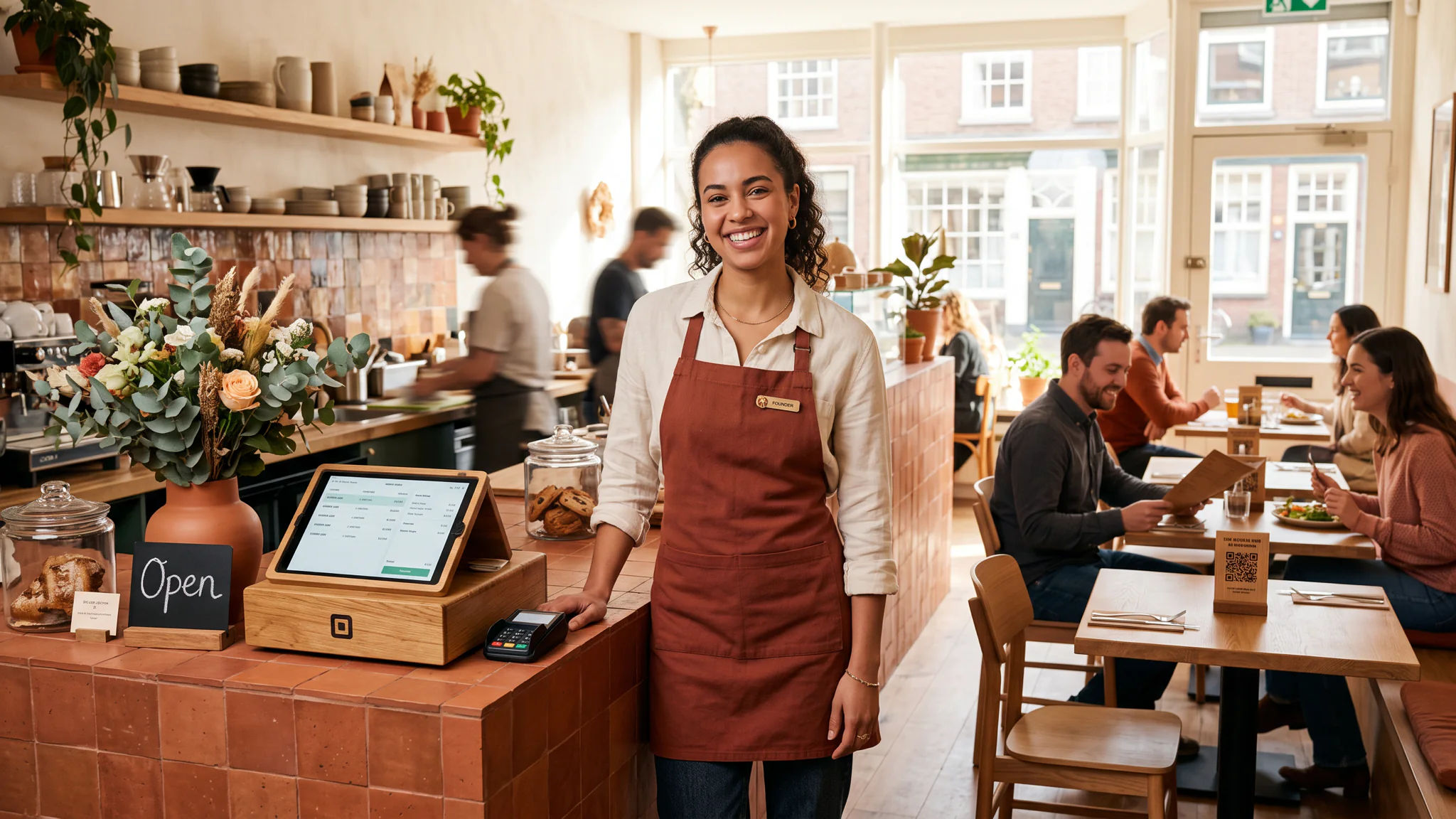 New restaurant taking orders with Meenu from day one